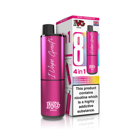 IVG 2400 Rechargeable Vape Kit - (Box Of 5) - Washington Vapes Wholesale