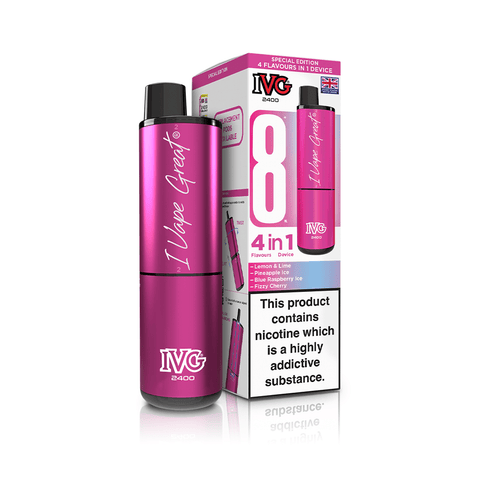 IVG 2400 Rechargeable Vape Kit - (Box Of 5) - Washington Vapes Wholesale