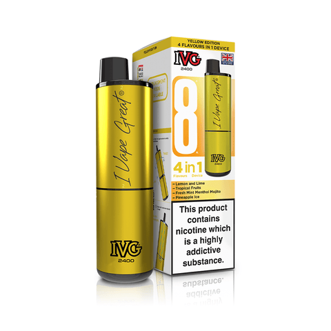 IVG 2400 Rechargeable Vape Kit - (Box Of 5) - Washington Vapes Wholesale