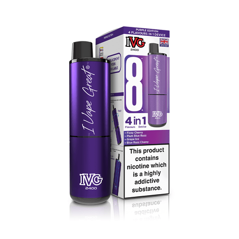 IVG 2400 Rechargeable Vape Kit - (Box Of 5) - Washington Vapes Wholesale