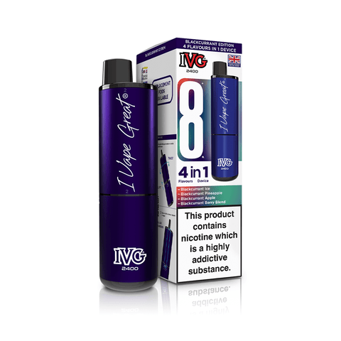 IVG 2400 Rechargeable Vape Kit - (Box Of 5) - Washington Vapes Wholesale