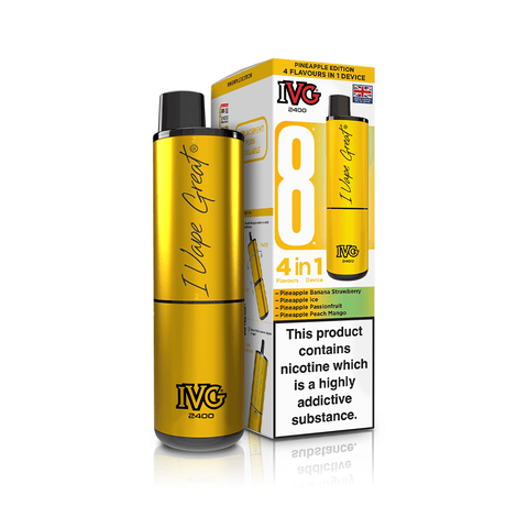 IVG 2400 Rechargeable Vape Kit - (Box Of 5) - Washington Vapes Wholesale