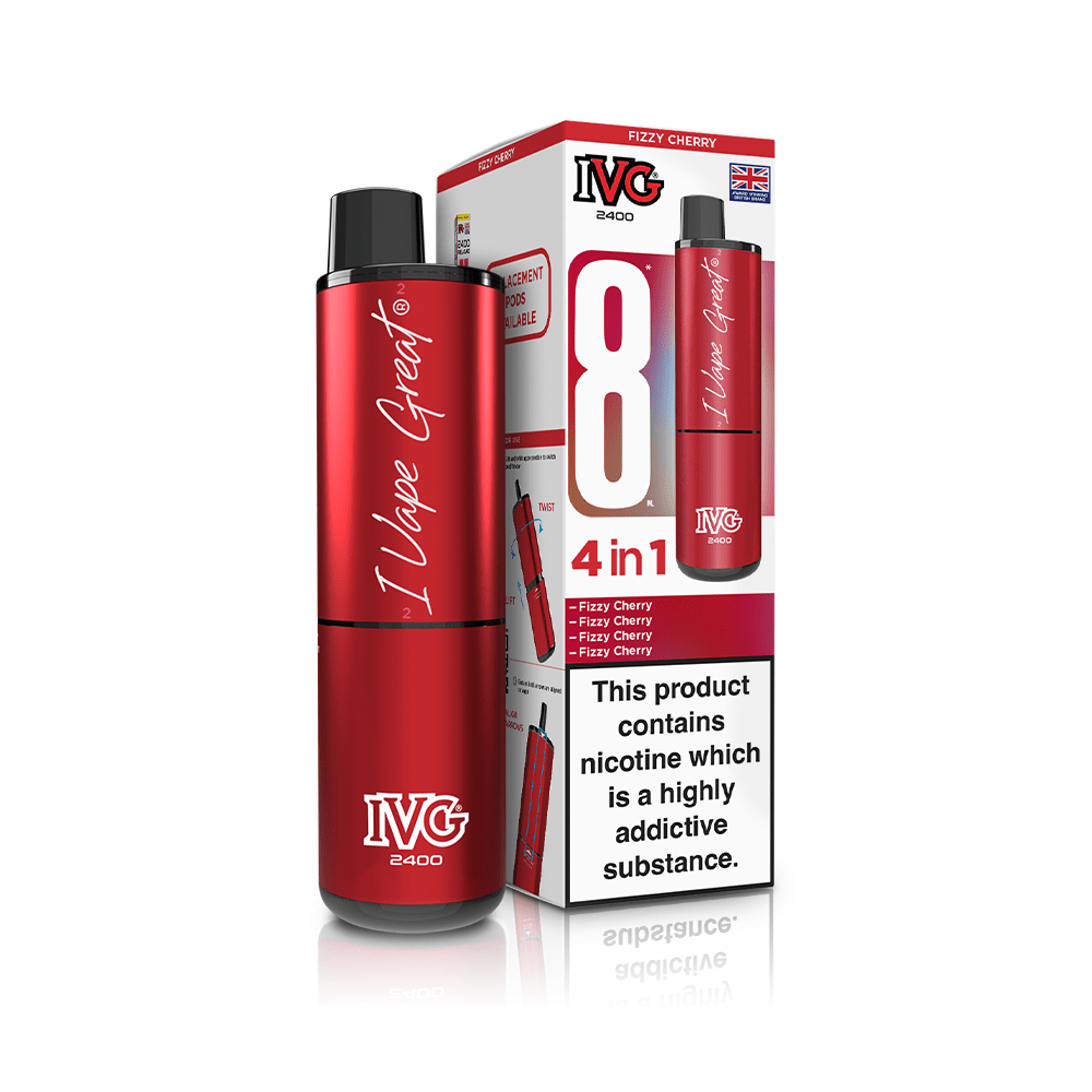 ivg 2400 refill pods bulk buy IVG 2400 Prefilled Pod Vape Kit – I Love Vapour main image 0