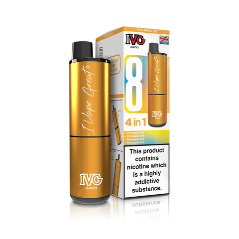 IVG 2400 Rechargeable Vape Kit - (Box Of 5) - Washington Vapes Wholesale