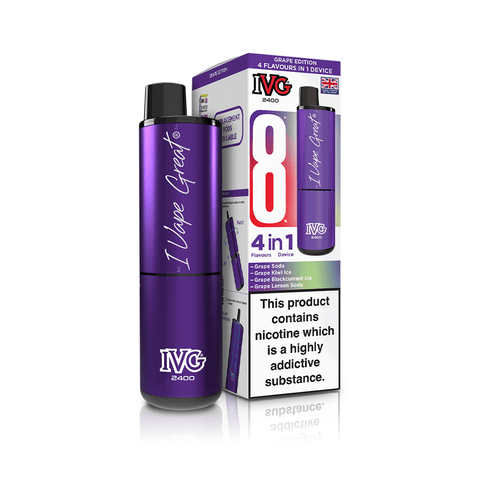 IVG 2400 Rechargeable Vape Kit - (Box Of 5) - Washington Vapes Wholesale