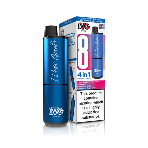 IVG 2400 Rechargeable Vape Kit - (Box Of 5) - Washington Vapes Wholesale