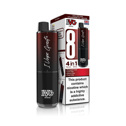 IVG 2400 Rechargeable Vape Kit - (Box Of 5) - Washington Vapes Wholesale