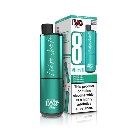 IVG 2400 Rechargeable Vape Kit - (Box Of 5) - Washington Vapes Wholesale