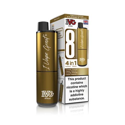 IVG 2400 Rechargeable Vape Kit - (Box Of 5) - Washington Vapes Wholesale