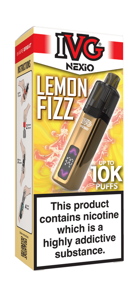 IVG Nexio 10K Rechargeable Vape Kit - (Pack of 5) - Washington Vapes Wholesale