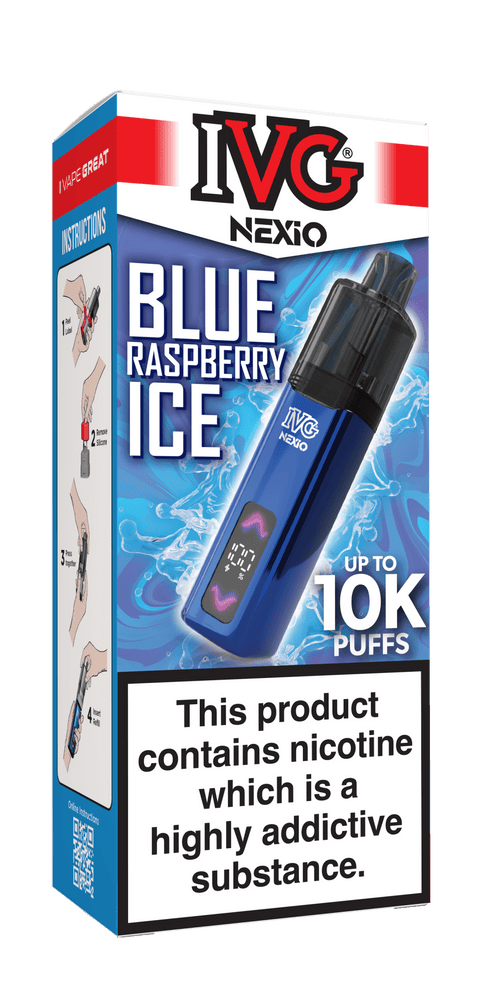 IVG Nexio 10K Rechargeable Vape Kit - (Pack of 5) - Washington Vapes Wholesale