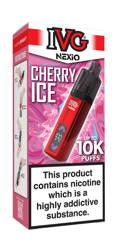 IVG Nexio 10K Rechargeable Vape Kit - (Pack of 5) - Washington Vapes Wholesale
