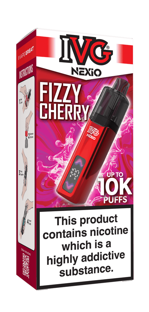 IVG Nexio 10K Rechargeable Vape Kit - (Pack of 5) - Washington Vapes Wholesale