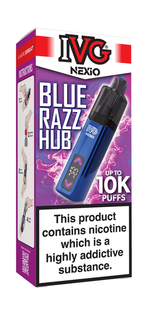 IVG Nexio 10K Rechargeable Vape Kit - (Pack of 5) - Washington Vapes Wholesale