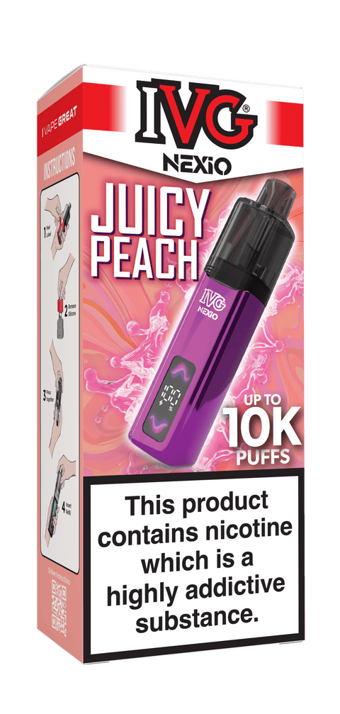 IVG Nexio 10K Rechargeable Vape Kit - (Pack of 5) - Washington Vapes Wholesale
