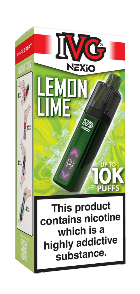 IVG Nexio 10K Rechargeable Vape Kit - (Pack of 5) - Washington Vapes Wholesale