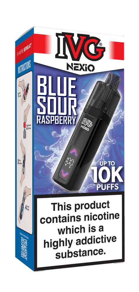 IVG Nexio 10K Rechargeable Vape Kit - (Pack of 5) - Washington Vapes Wholesale