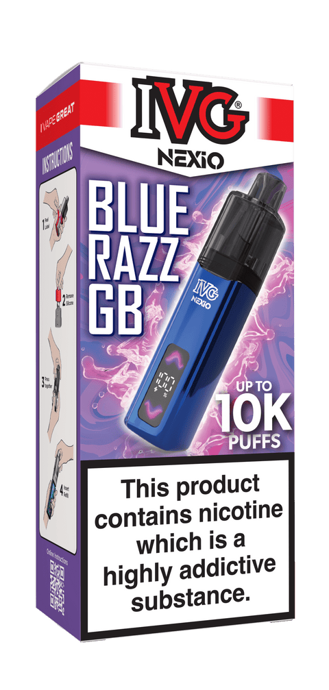 IVG Nexio 10K Rechargeable Vape Kit - (Pack of 5) - Washington Vapes Wholesale