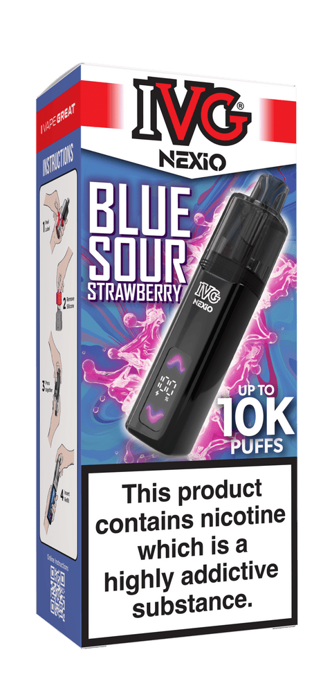 IVG Nexio 10K Rechargeable Vape Kit - (Pack of 5) - Washington Vapes Wholesale