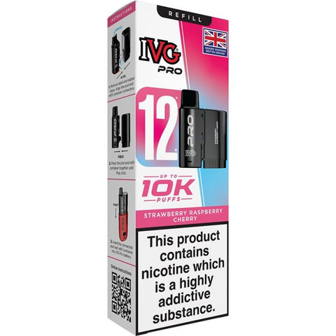 IVG PRO 12 Replacement Pods - (Pack of 5) - Washington Vapes Wholesale