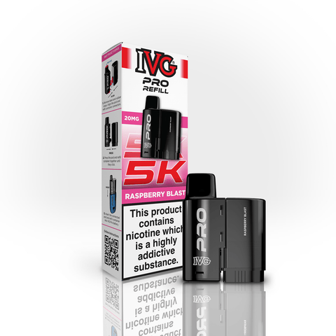 IVG PRO 5K Replacement Pods 20MG - (Pack of 5) - Washington Vapes Wholesale