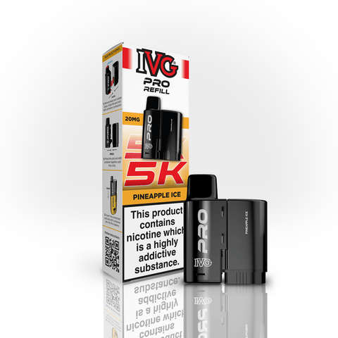IVG PRO 5K Replacement Pods 20MG - (Pack of 5) - Washington Vapes Wholesale