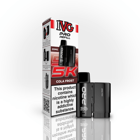IVG PRO 5K Replacement Pods 20MG - (Pack of 5) - Washington Vapes Wholesale