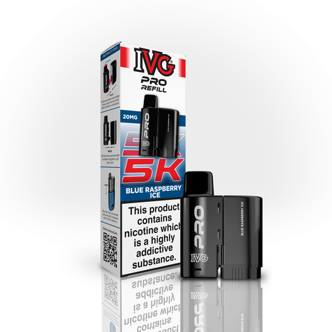 IVG PRO 5K Replacement Pods 20MG - (Pack of 5) - Washington Vapes Wholesale