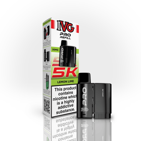 IVG PRO 5K Replacement Pods 20MG - (Pack of 5) - Washington Vapes Wholesale