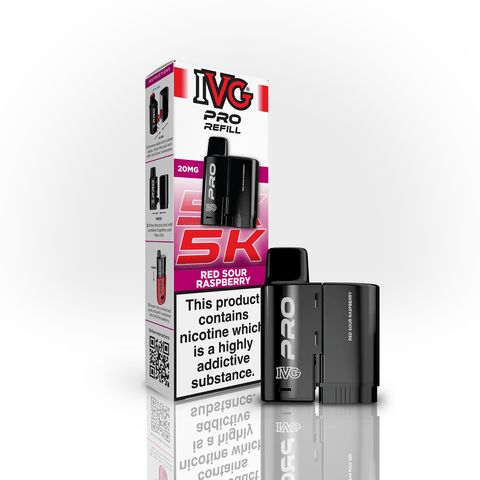 IVG PRO 5K Replacement Pods 20MG - (Pack of 5) - Washington Vapes Wholesale