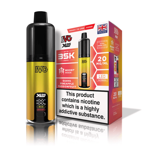 IVG XL 35K Rechargeable Vape Kit - (Pack of 5) - Washington Vapes Wholesale