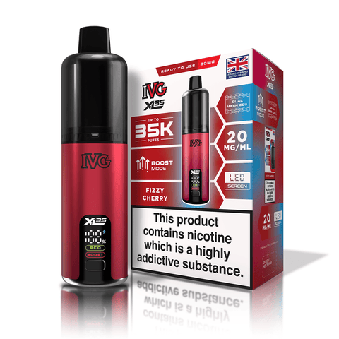 IVG XL 35K Rechargeable Vape Kit - (Pack of 5) - Washington Vapes Wholesale