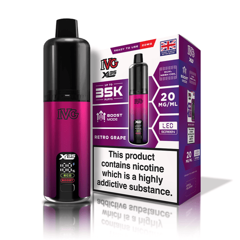 IVG XL 35K Rechargeable Vape Kit - (Pack of 5) - Washington Vapes Wholesale