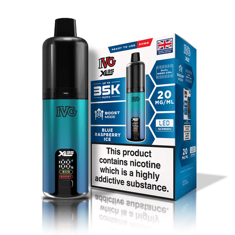 IVG XL 35K Rechargeable Vape Kit - (Pack of 5) - Washington Vapes Wholesale