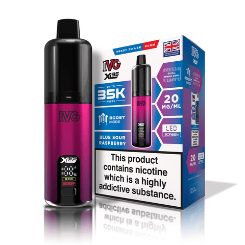 IVG XL 35K Rechargeable Vape Kit - (Pack of 5) - Washington Vapes Wholesale