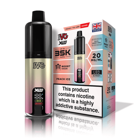 IVG XL 35K Rechargeable Vape Kit - (Pack of 5) - Washington Vapes Wholesale