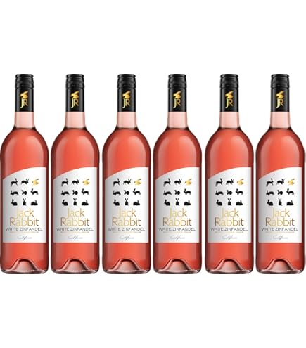 Jack Rabbit White Zinfandel Rosé Wine 75cl – 6 Bottle Case - Washington Vapes Wholesale
