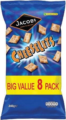 Jacob’s Cheeselets 30g x 8 (Pack of 15) - Washington Vapes Wholesale