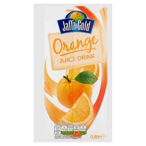 Jaffa Gold Orange Juice 1L - Pack of 12 - Washington Vapes Wholesale