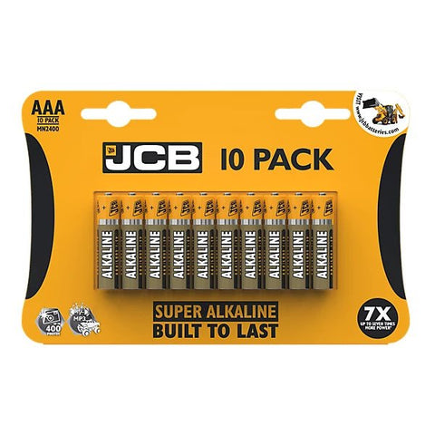 JCB AAA Super Alkaline 10Pk - (Pack of 10) - Washington Vapes Wholesale