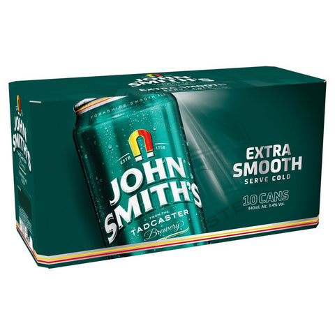 John Smith’s Extra Smooth 440ml - (10 Pack) - Washington Vapes Wholesale