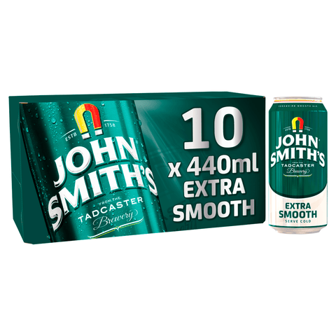John Smith’s Extra Smooth 440ml - (10 Pack) - Washington Vapes Wholesale