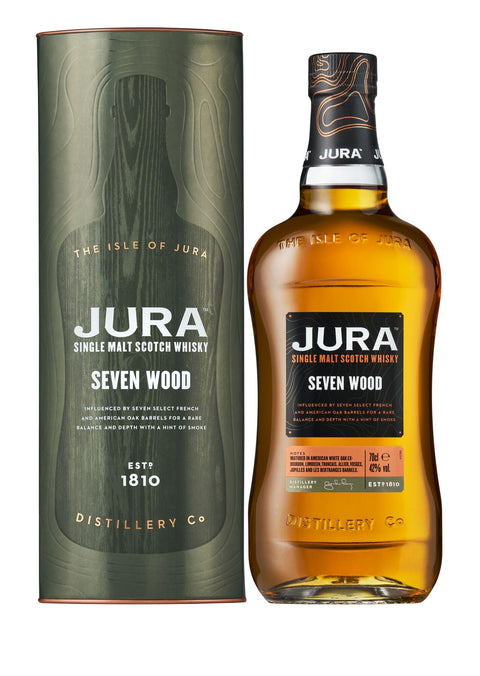 Jura Seven Wood Single Malt Scotch Whisky 70cl - (Pack of 6) - Washington Vapes Wholesale