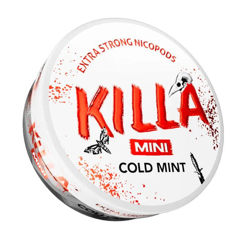 Killa Mini Nicotine Pouches (Box of 10) - Washington Vapes Wholesale