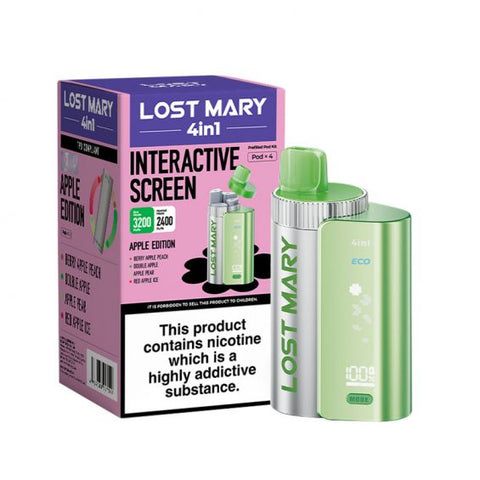 Lost Mary 4 in 1 Prefilled Pod Vape Kit - (Pack of 5) - Washington Vapes Wholesale