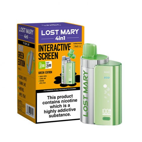 Lost Mary 4 in 1 Prefilled Pod Vape Kit - (Pack of 5) - Washington Vapes Wholesale