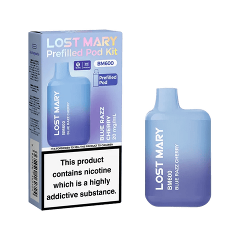 Lost Mary BM600 Rechargeable Prefilled Vape Kit - (Box of 10) - Washington Vapes Wholesale