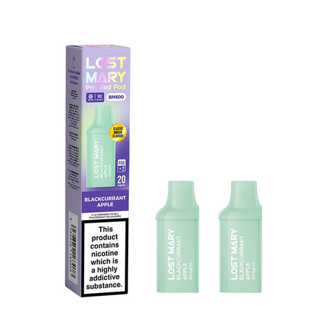 Lost Mary BM600 Replacement Pod - (Box of 10) - Washington Vapes Wholesale