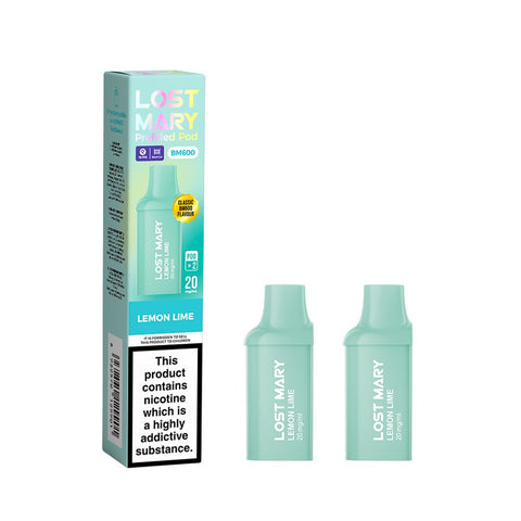 Lost Mary BM600 Replacement Pod - (Box of 10) - Washington Vapes Wholesale