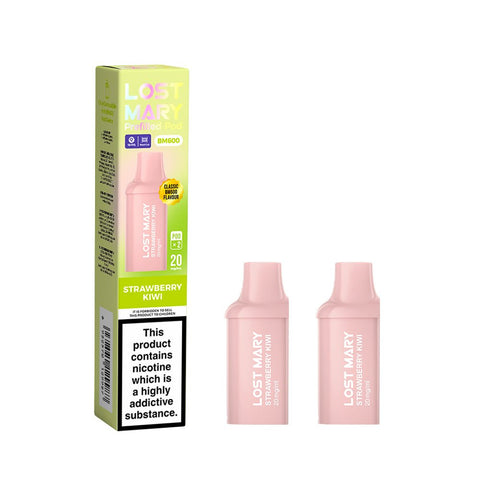 Lost Mary BM600 Replacement Pod - (Box of 10) - Washington Vapes Wholesale